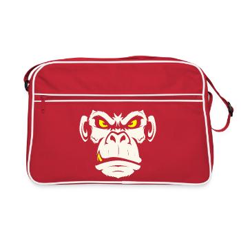 monkey2 01 - Retro Bag - red/white - Front