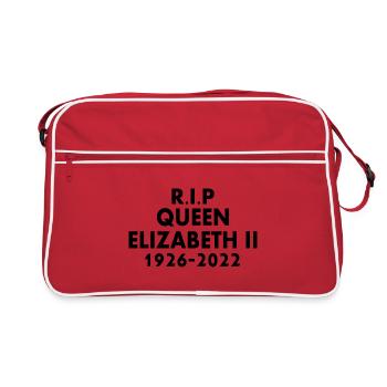 Queen elizabeth - Sac Retro - rouge/blanc - Devant
