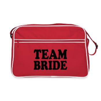 Team bride - Sac Retro - rouge/blanc - Devant
