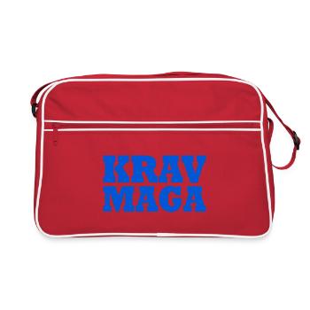 Krav maga - Sac Retro - rouge/blanc - Devant