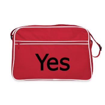 Yes - Sac Retro - rouge/blanc - Devant