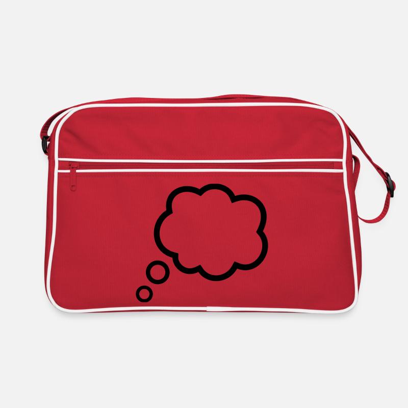 Thinking Bubble Comic Thought Bubble Bubble Thoughts Retro Bag