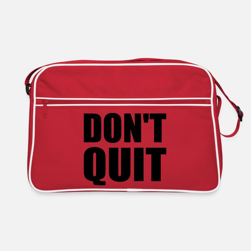 dont quit Retro Bag