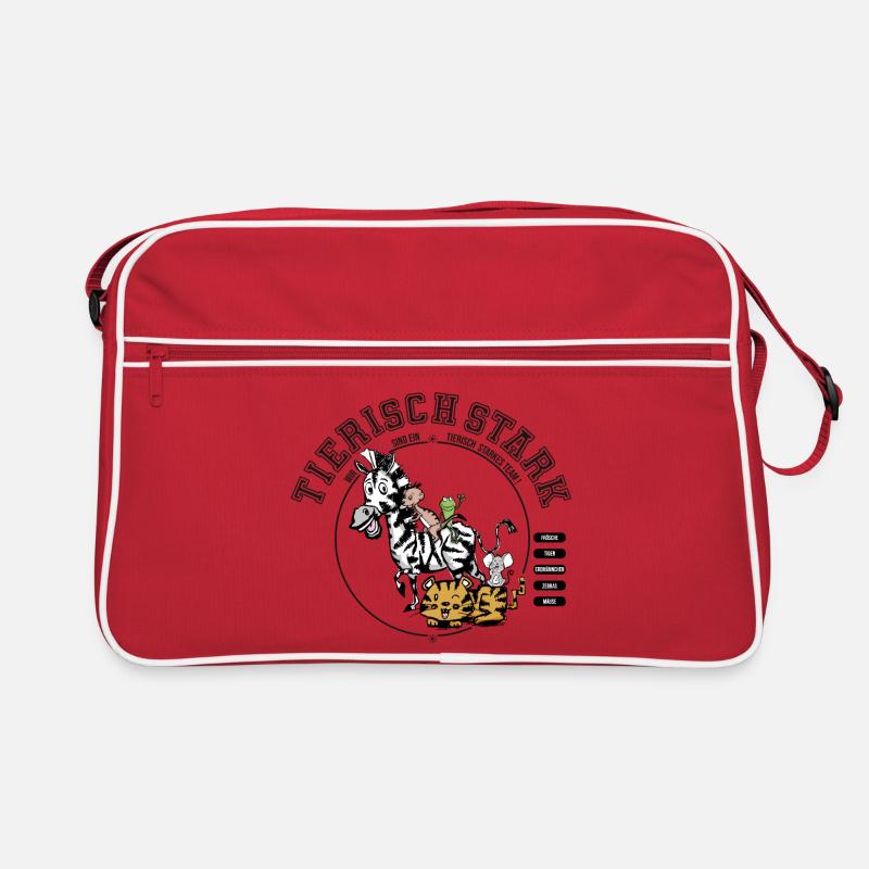 Team-Tierisch Stark Retro Tasche