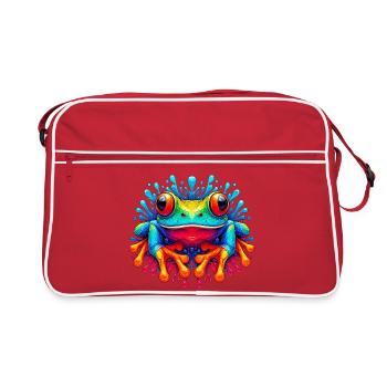 Grenouille - Sac Retro - rouge/blanc - Devant