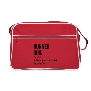 Course Course Course - Sac Retro - rouge/blanc - Devant