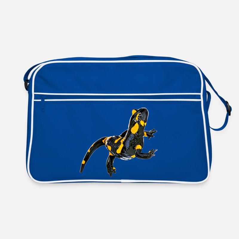 Feuersalamander Retro Tasche