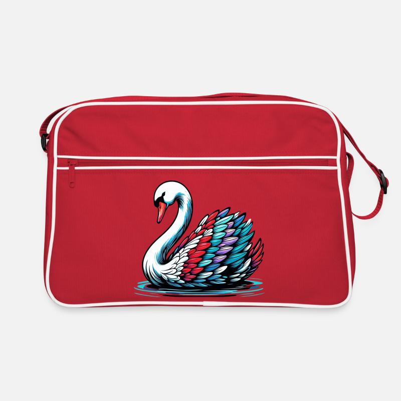 Schwan Retro Tasche