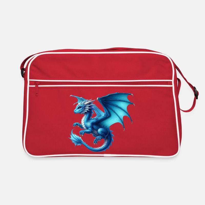 Drache Retro Tasche