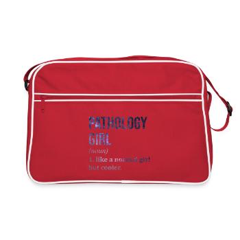 Pathologie Pathologie Pathologie - Retro Tasche - Rot/Weiß - Vorne