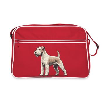 Terrier - Retro Bag - red/white - Front