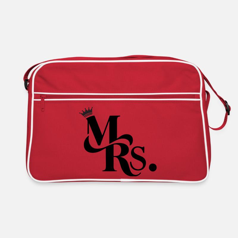 Mrs. & Krone, customizable Retro Bag