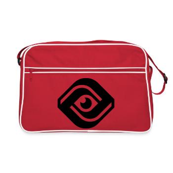 ALL-SEEING EYE - Retro Bag - red/white - Front
