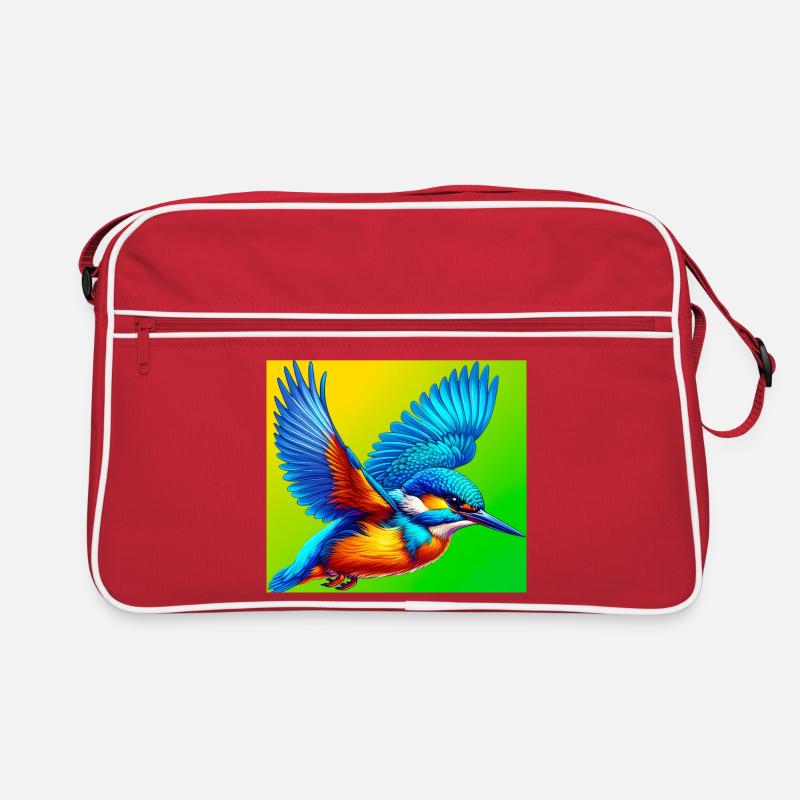 Eisvogel Retro Tasche