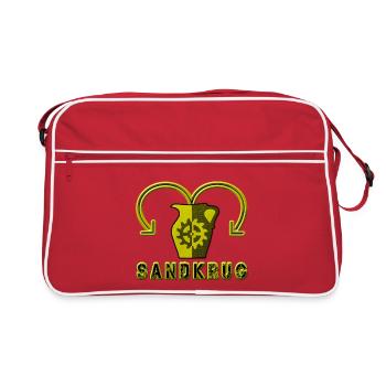 Sandkrug Village Brandenburg - Retro Bag - red/white - Front