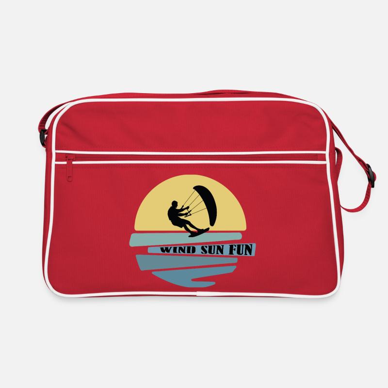 Wind Sun Fun Kitesurfer Retro Bag