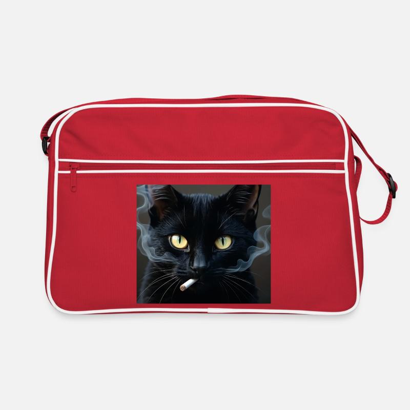Fumer Chat Génération Z Mème Chat Fumer Sac Retro