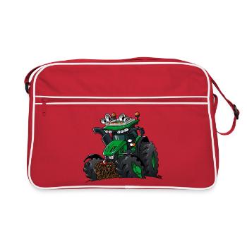1095_GroeneTrekker - Retro Bag - red/white - Front