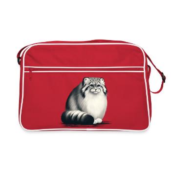 Manul - Sac Retro - rouge/blanc - Devant
