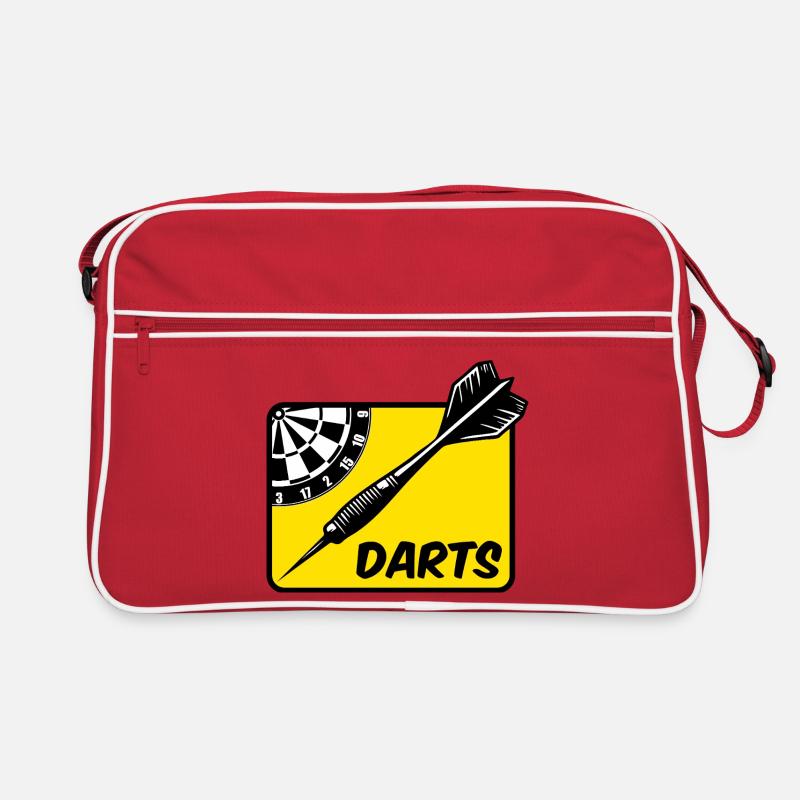 Fléchettes, fléchettes Sac Retro
