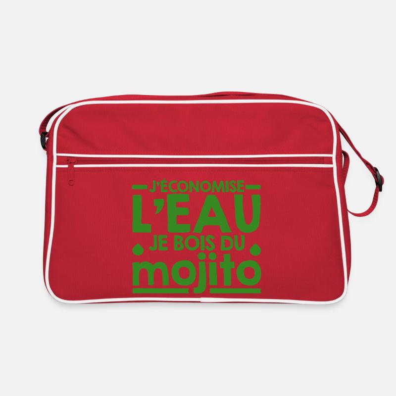 Mojito Humorous Phrase Humor Mojito Cocktail Retro Bag
