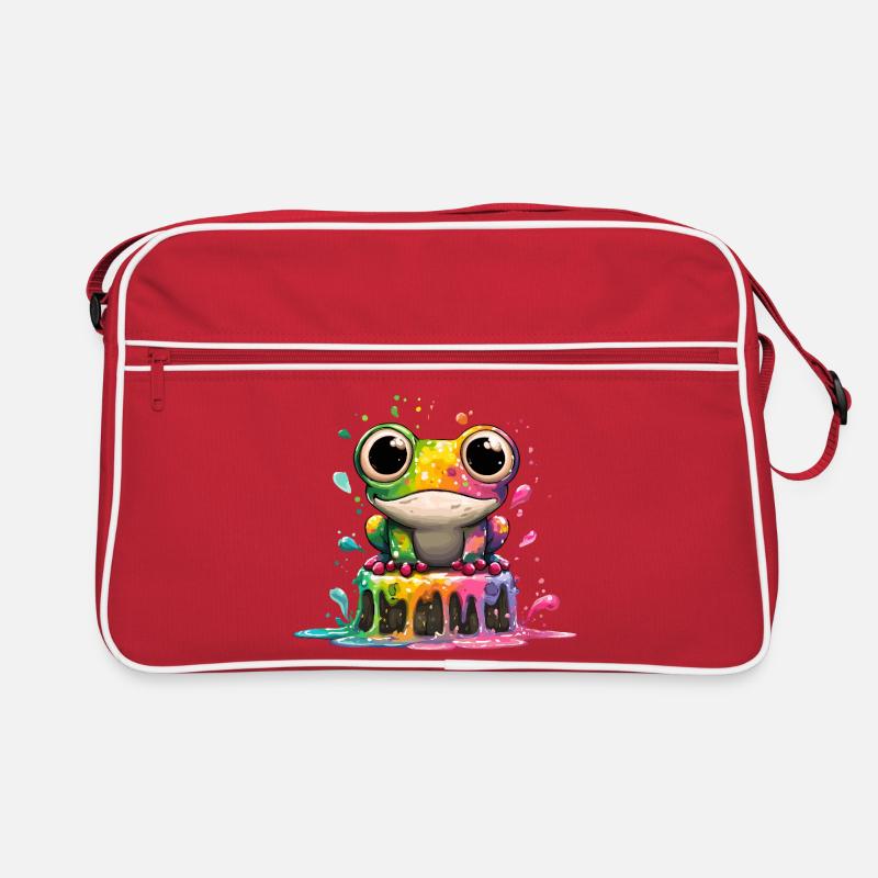 Rainbow Frog Kitchen Magic Retro Bag