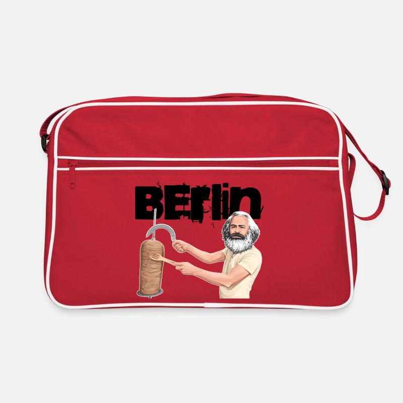 Berlin Döner Marx Retro Tasche