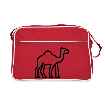 chameau - Sac Retro - rouge/blanc - Devant