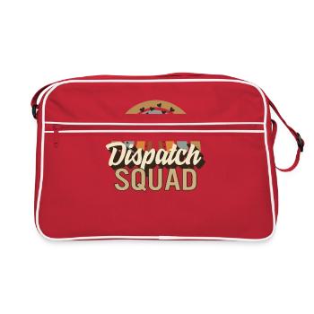 Dispatcher Shirt, Dispatch Squad Team, Dispatcher - Retro Bag - red/white - Front