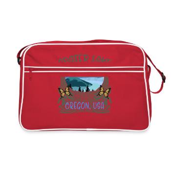 Crater Lake National Park ESTD. 1902 Shirt, - Retro Bag - red/white - Front