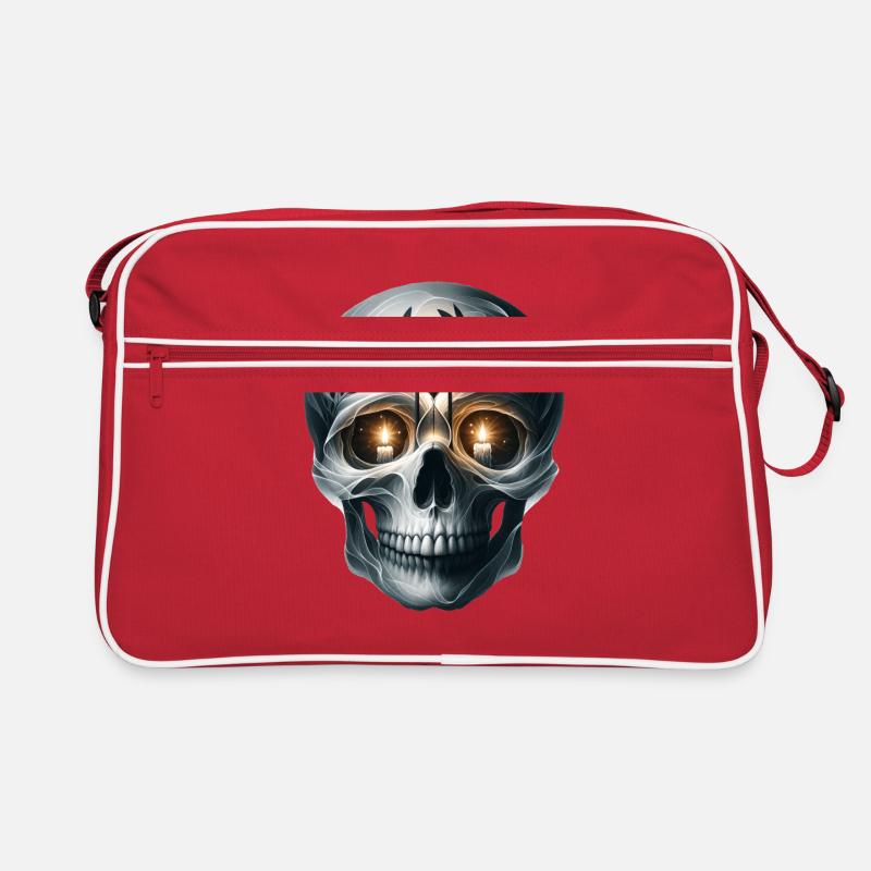 Lanternes de l’espoir tête de mort Tee SSPT sensibilisation et Sac Retro