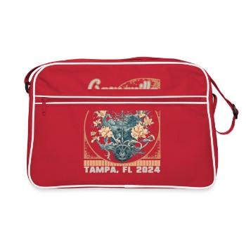 Gasparilla 2024 Ancre de corail Tampa FL - Sac Retro - rouge/blanc - Devant