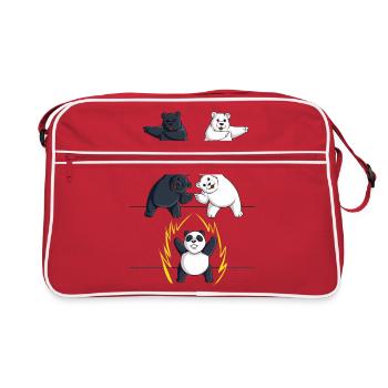 Ultimate Fusion - Sac Retro - rouge/blanc - Devant