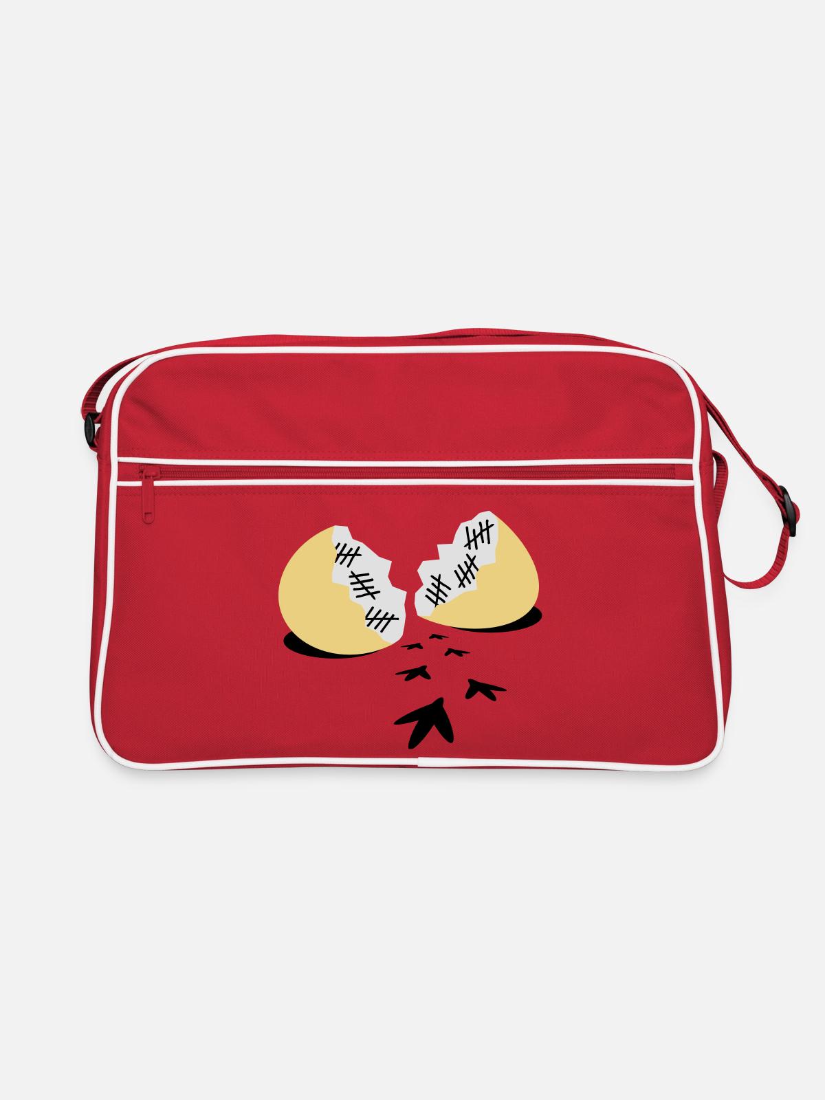 Prison break - Retro Bag - red/white - Front