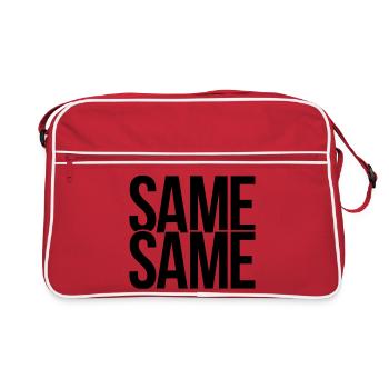 same same - Retro Bag - red/white - Front