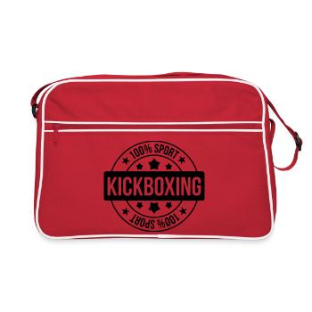 Kickboxing / Kickboxer / Kick Boxing / Kick Boxer - Retro Bag - red/white - Front