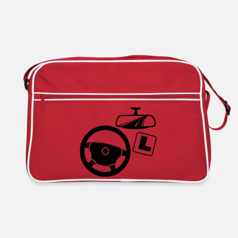 Driving instructor logo Retro Bag