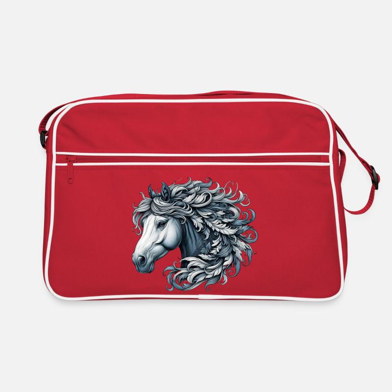 Pferd Retro Tasche