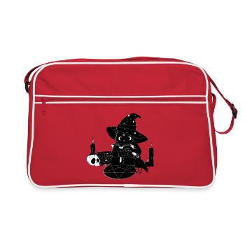 Magie noire - Sac Retro - rouge/blanc - Devant