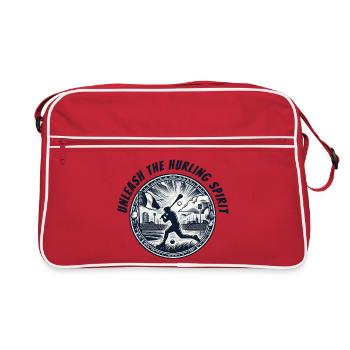 Unleash the Hurling spirit - Retro Bag - red/white - Front