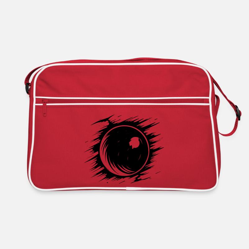 Sketch bowling ball Retro Bag