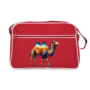 Chameau - Sac Retro - rouge/blanc - Devant