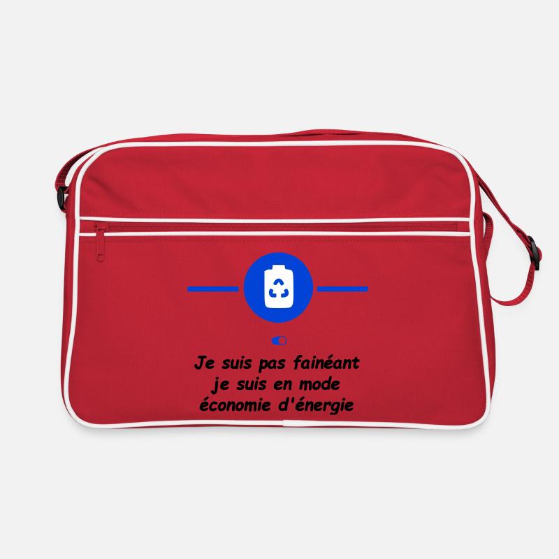 Power Saving Mode Retro Bag