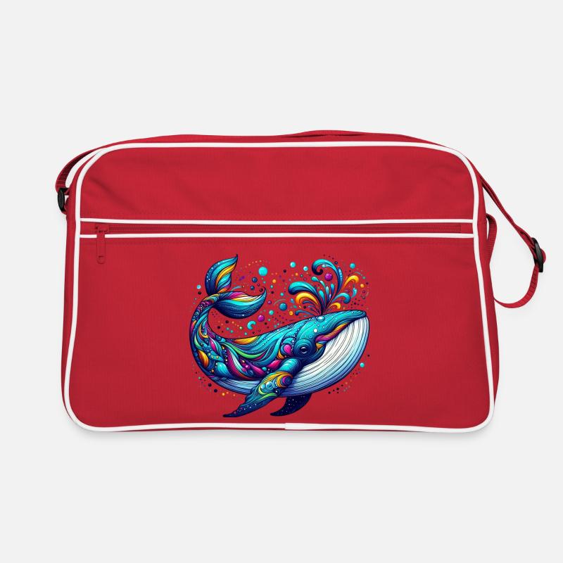 Whale Retro Bag