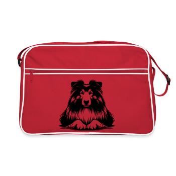 Colley - Sac Retro - rouge/blanc - Devant