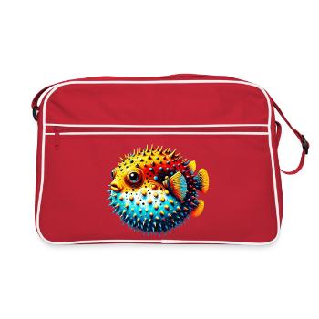 Blowfish - Sac Retro - rouge/blanc - Devant