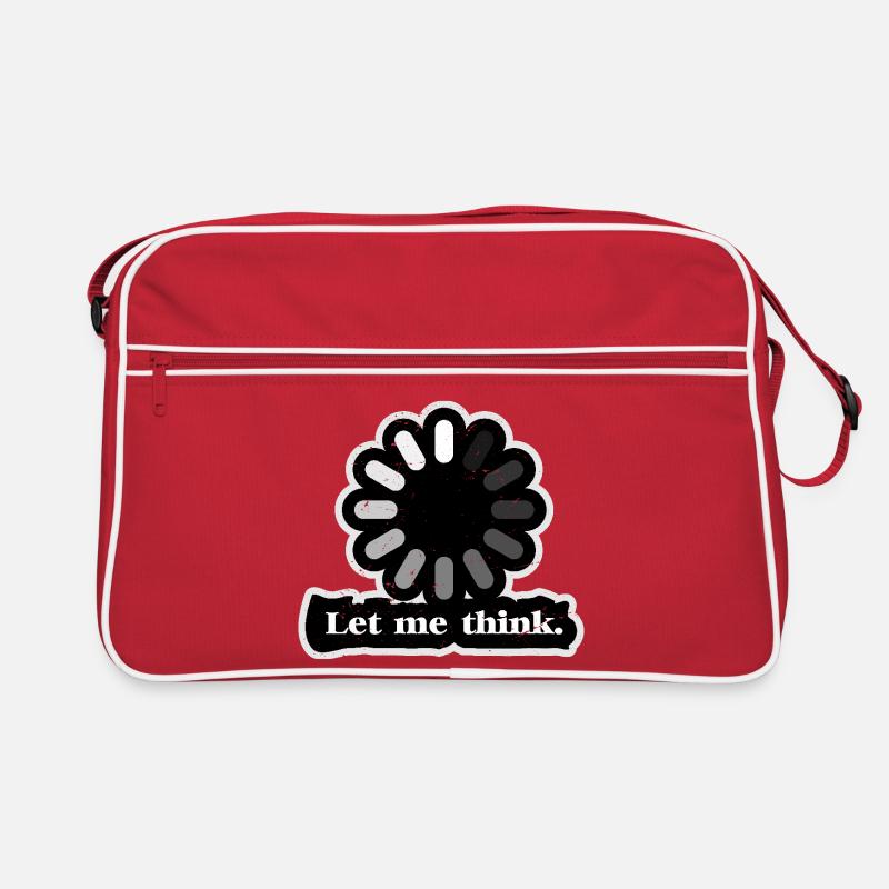 Let Me Think Loader Retro Bag