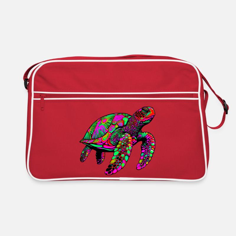 Sea turtle Retro Bag