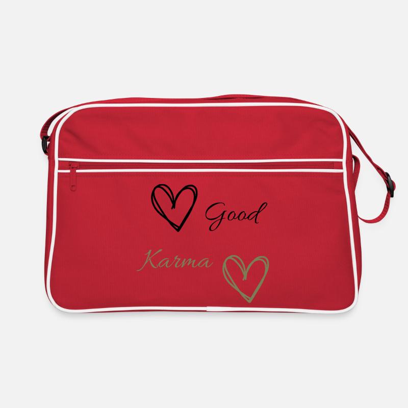 Good karma Retro Tasche