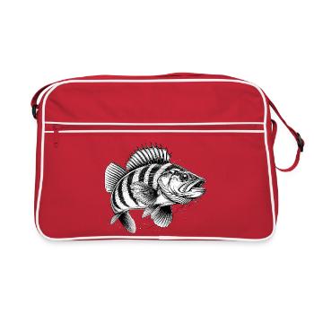 Perche - Sac Retro - rouge/blanc - Devant